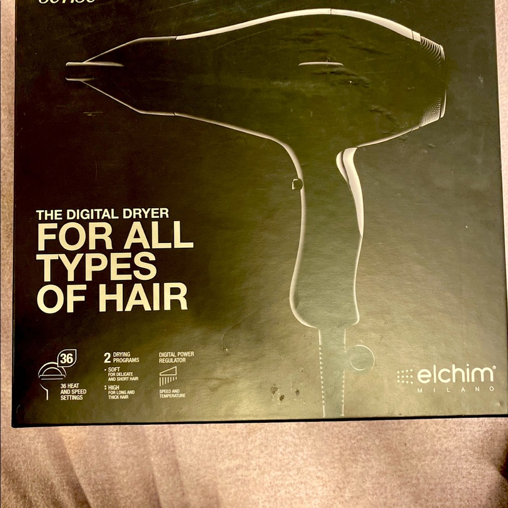 Elchim Milano 8th sense The digital hair dryer
